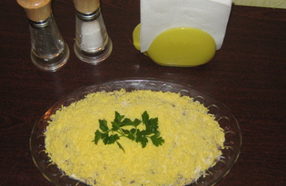 Рецепт салата "Мимоза" с пошаговыми фото