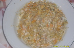 Рецепт "Рагу овощное с курицей" пошаговое фото