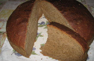 Рецепт "Хлеб пшеничный с солодом" пошаговое фото хлебопечка