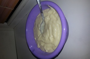 Рецепт "Заварной крем на молоке" пошаговое фото