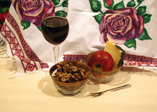 Рецепт "Острые грецкие орехи кандированные в меду" пошаговое фото