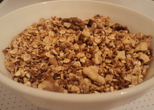 Овсяные хрустяшки с орешками (пошаговый фото рецепт)