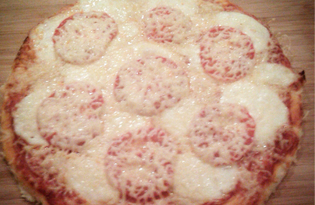 Пицца с моцареллой (рецепт с пошаговыми фото)