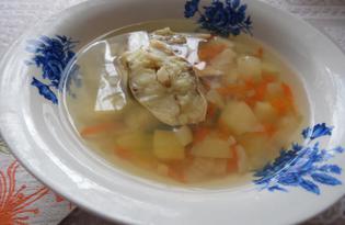 Рыбный суп из минтая в мультиварке (рецепт с пошаговыми фото)