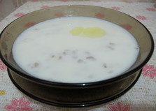 Молочный суп из цельной пшеницы (пошаговый фото рецепт)