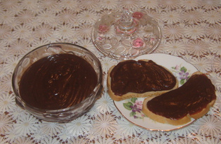Шоколадная паста "Домашняя Нутелла" (пошаговый фото рецепт)