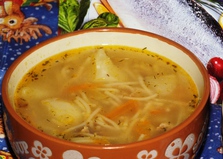 Суп с рыбными консервами (пошаговый фото рецепт)