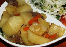 Картофлибже (картофельный соус по-кабардински) (пошаговый фото рецепт)