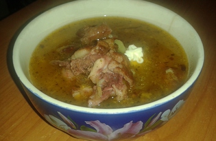 Суп Харчо с грецкими орехами (пошаговый фото рецепт)