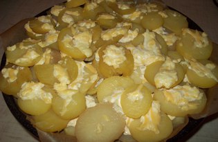 Картофель с сыром (пошаговый фото рецепт)