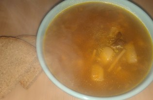 Грибной суп (рецепт с пошаговыми фото)