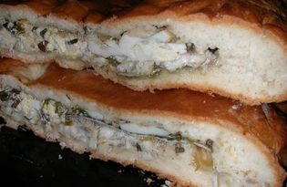 Пирог из налима (пошаговый фото рецепт)
