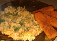 Рис с зеленым горошком (пошаговый фото рецепт)