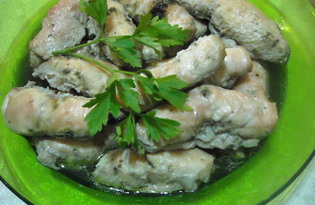 Куриные рулетики с грибами (пошаговый фото рецепт)