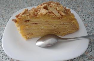 Классический торт "Наполеон" (пошаговый фото рецепт)