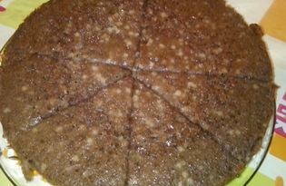 Шоколадный кекс в мультиварке Delfa (пошаговый фото рецепт)