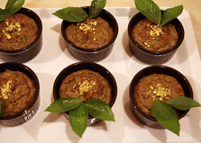 Суфле из лука-порея с грецкими орехами (пошаговый фото рецепт)