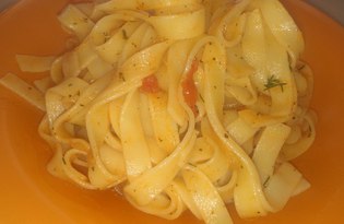 Тальятелле под томатным соусом (пошаговый фото рецепт)