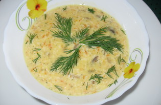 Суп "Сливочный" (пошаговый фото рецепт)