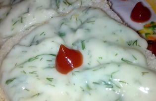 Плавленный сыр с укропом и чесноком (пошаговый фото рецепт)