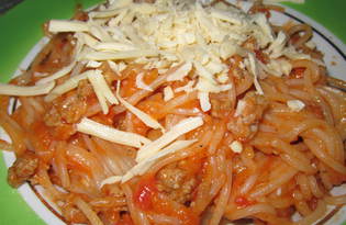 Спагетти в мультиварке (рецепт с пошаговыми фото)