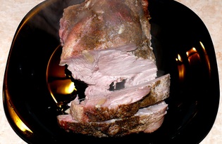 Свиная шейка, запеченная в фольге (рецепт с пошаговыми фото)