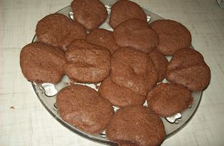 Песочное печенье шоколадное (пошаговый фото рецепт)