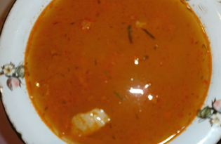 Гороховый суп с томатом (пошаговый фото рецепт)