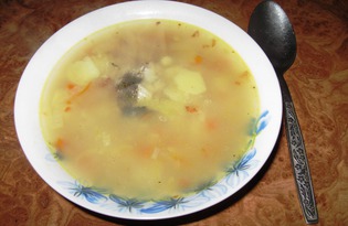 Рыбный суп с минтаем (пошаговый фото рецепт)