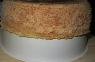 Бисквит на кипятке в мультиварке (пошаговый фото рецепт)