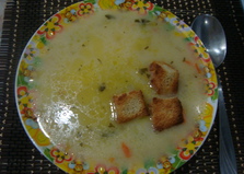 Супчик с сыром в мультиварке Vitek (пошаговый фото рецепт)