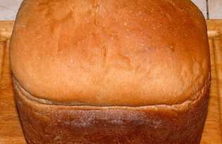 Рецепт: Домашний хлеб - калорийность, состав, описание