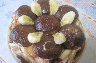 Пряничный торт с зефиром (пошаговый фото рецепт)
