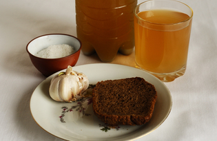 Домашний хлебный квас (пошаговый фото рецепт)