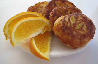 Сырники с апельсином (пошаговый фото рецепт)