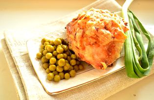 Куриное бедро в сметане и сыре (пошаговый фото рецепт)