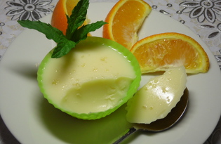 Летний апельсиновый десерт (пошаговый фото рецепт)