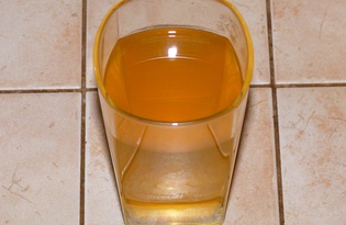 Холодный зелёный чай с имбирём и цитрусовыми (пошаговый фото рецепт)