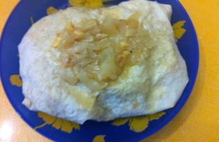 Свинина с картофелем в конвертике из лаваша (пошаговый фото рецепт)