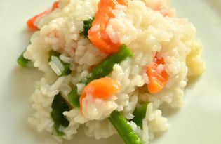 Рис с замороженными овощами (пошаговый фото рецепт)