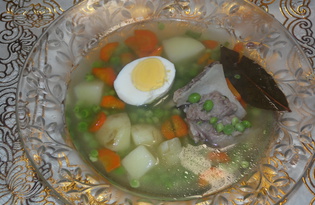 Легкий суп в мультиварке (пошаговый фото рецепт)