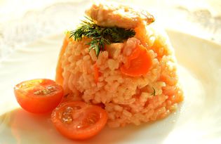 Рис с маринованной курочкой (пошаговый фото рецепт)