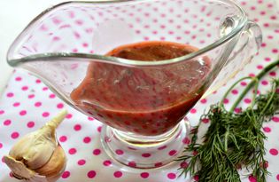 Соус для мясных блюд с молотым имбирем (пошаговый фото рецепт)