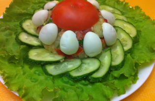 Салат из сельди и картофеля "Керченский" (пошаговый фото рецепт)
