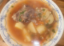 Суп харчо с перволой крупой (пошаговый фото рецепт)