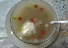 Фасолевый суп с фрикадельками и овощной смесью (пошаговый фото рецепт)