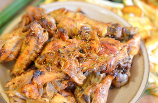 Курица в соевом маринаде (пошаговый фото рецепт)
