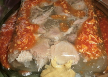 Холодец из свинины без желатина (пошаговый фото рецепт)