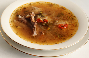 Суп с гречневыми клецками (пошаговый фото рецепт)