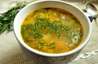 Суп с капустой и фасолью на говяжьем бульоне (пошаговый фото рецепт)